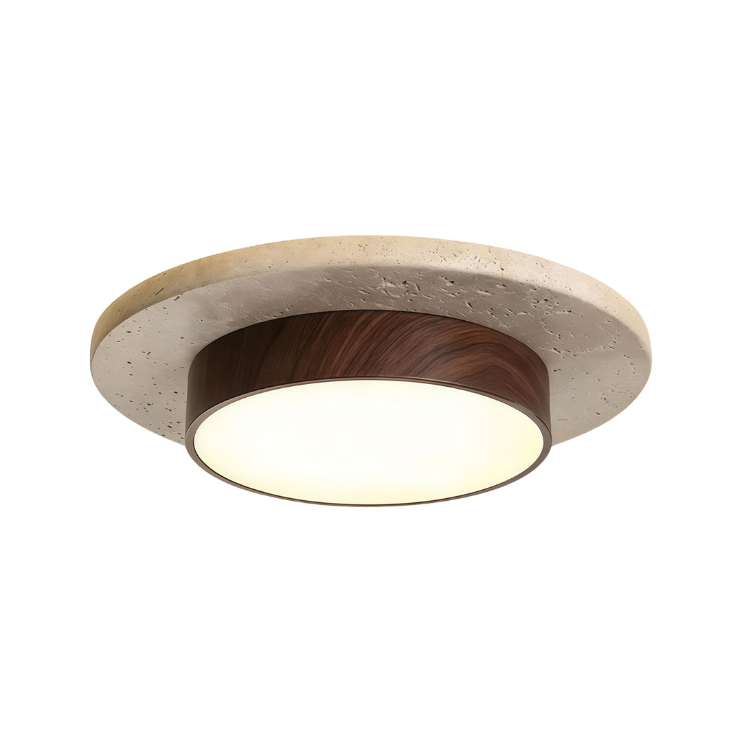 Vintage Flush Mount Light Fixtures Travertine