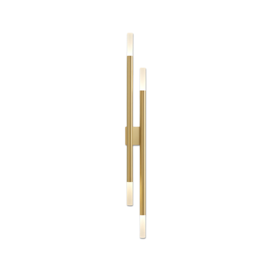 Modern Linear Wall Sconce Luxury H65 Solid Copper