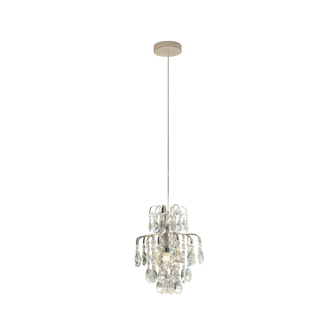 Crystal Pendant Light Fixtures French Luxury Ceiling