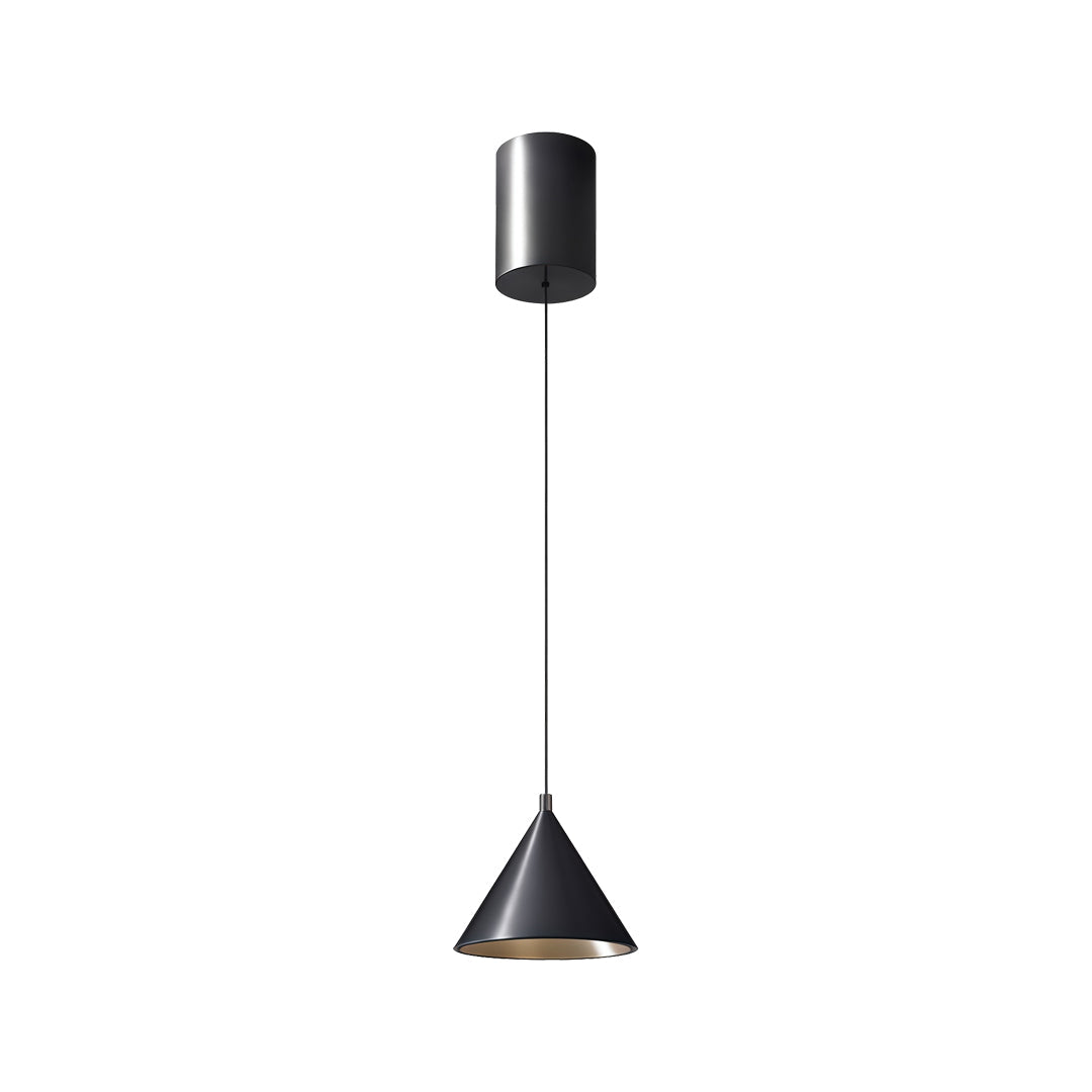 Silver Metal Pendant Light Italian Minimalist