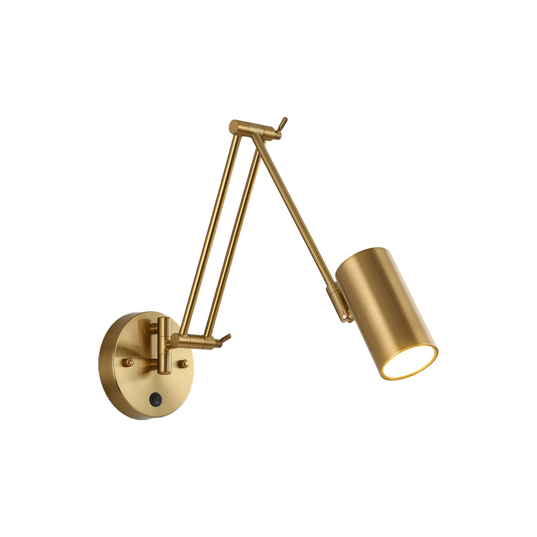 Adjustable Swing Arm Wall Sconce Nordic Minimalist