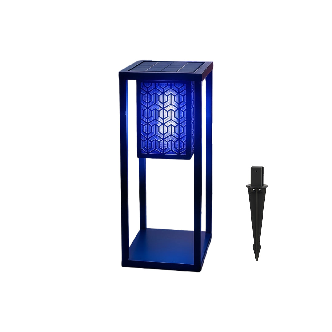 Black Bollard Garden Lights Outdoor Mosquito Killer