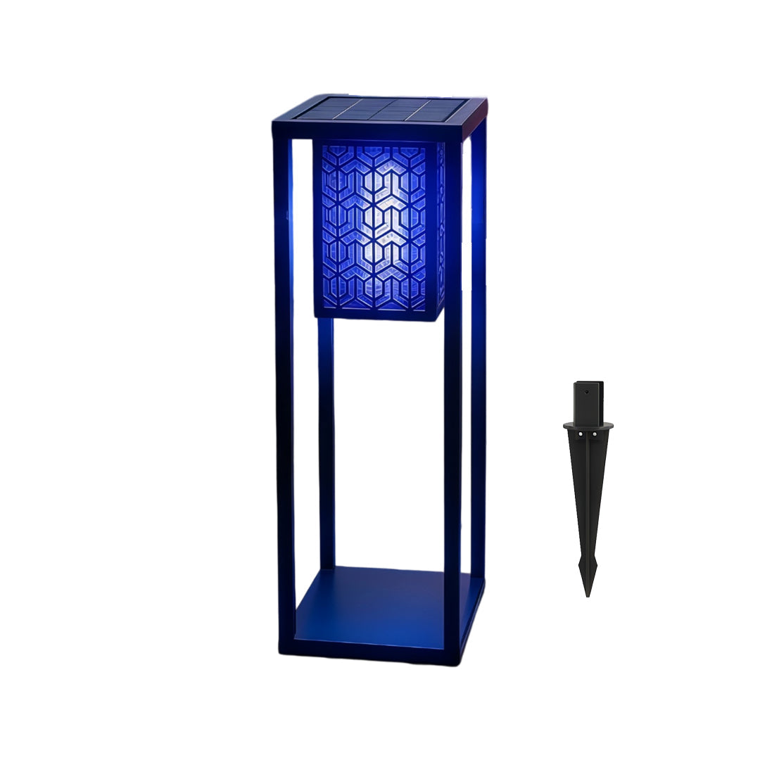 Black Bollard Garden Lights Outdoor Mosquito Killer