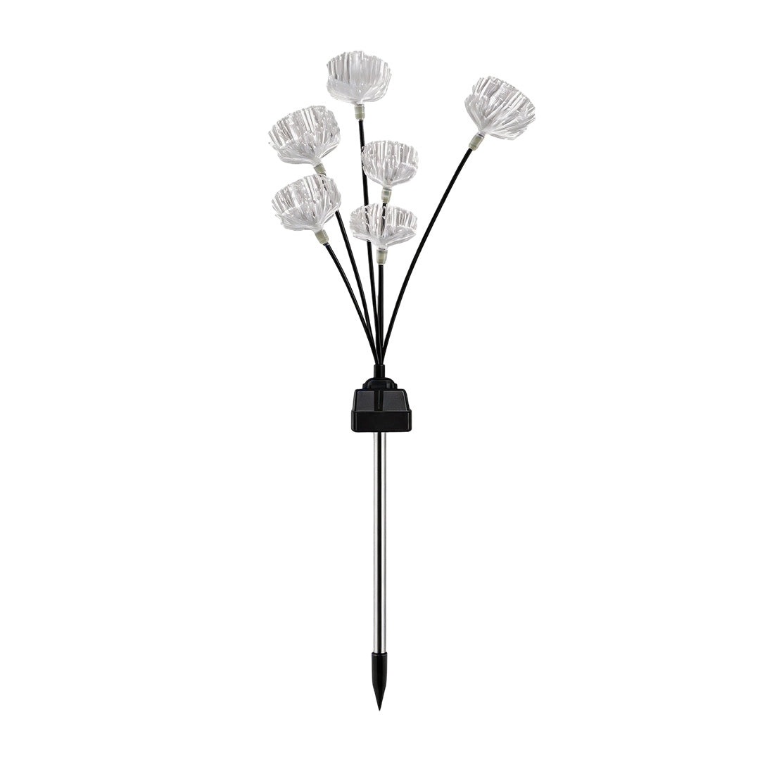 Solar Garden Stake Lights Jellyfish Fiber Optic