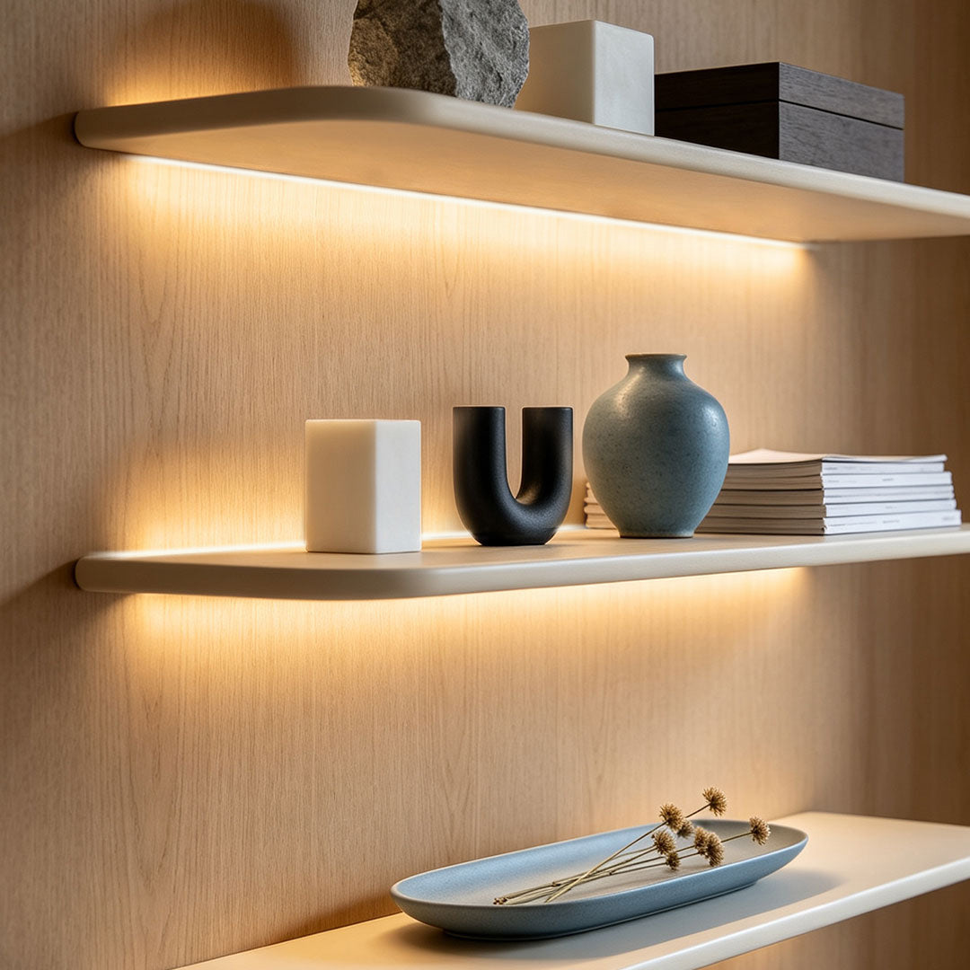 Recessed LED Strip Lighting Modern Aluminum LED