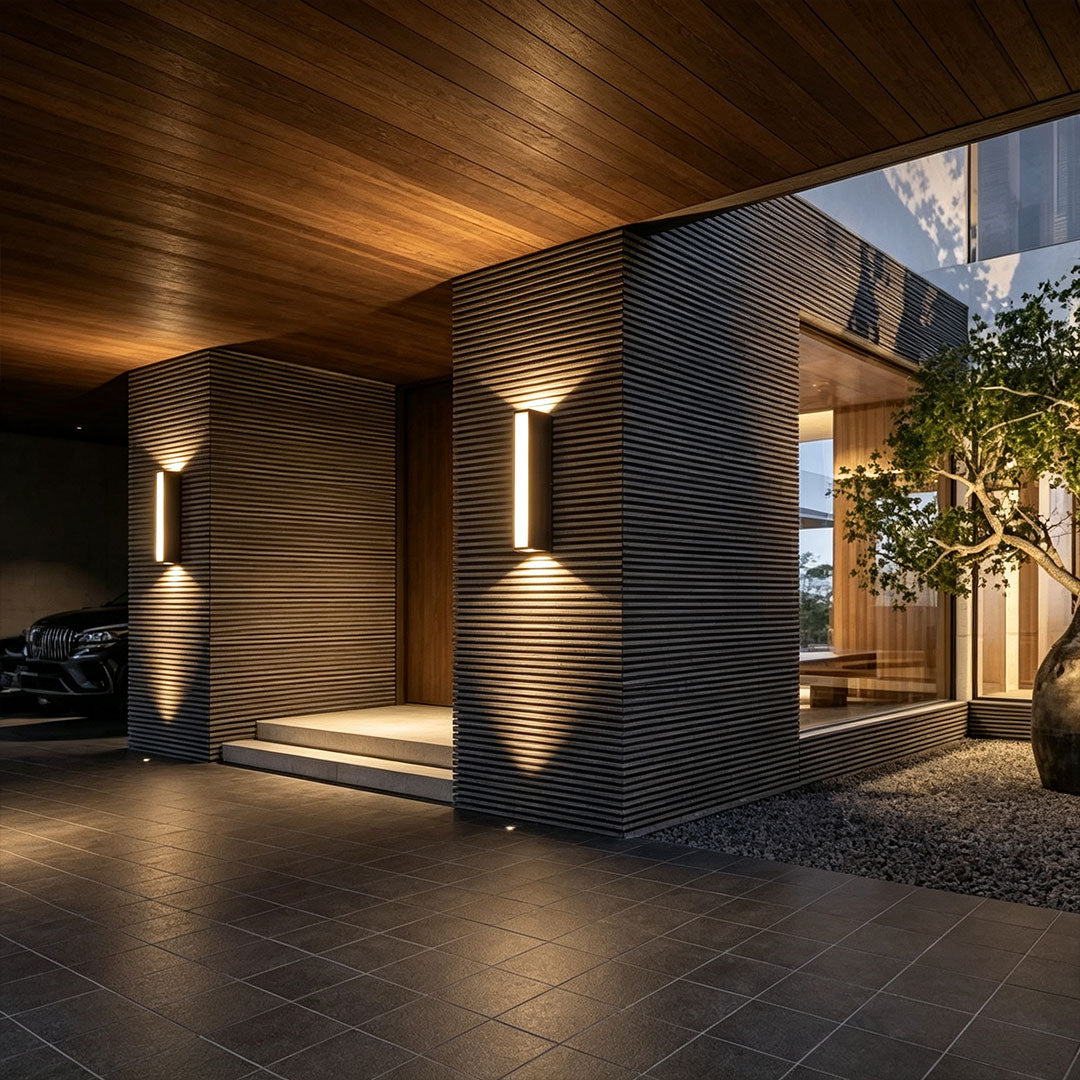 Linear up down Wall Light Modern Minimalist Outdoor Light