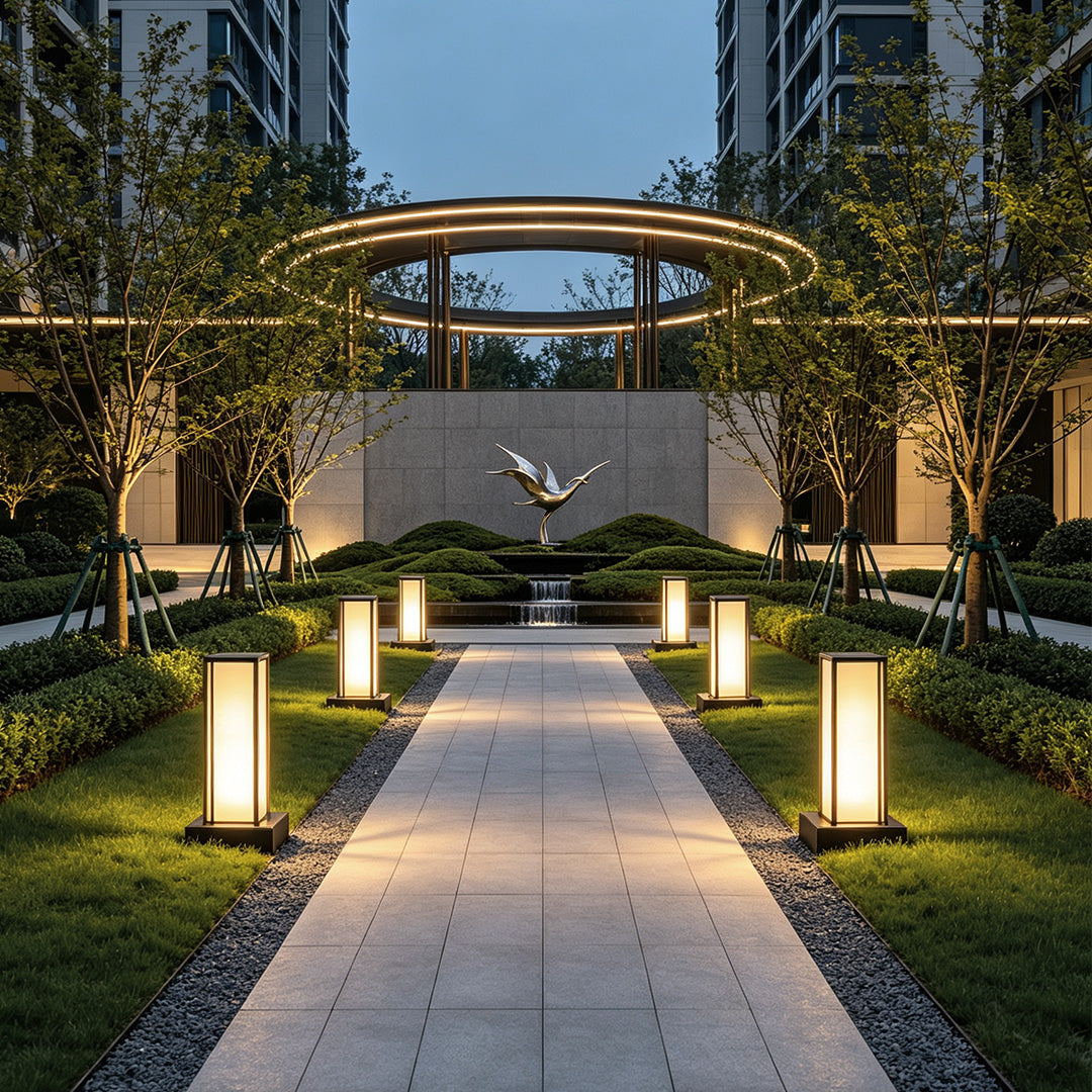 Outdoor Bollard Garden Lights Waterproof Landscape