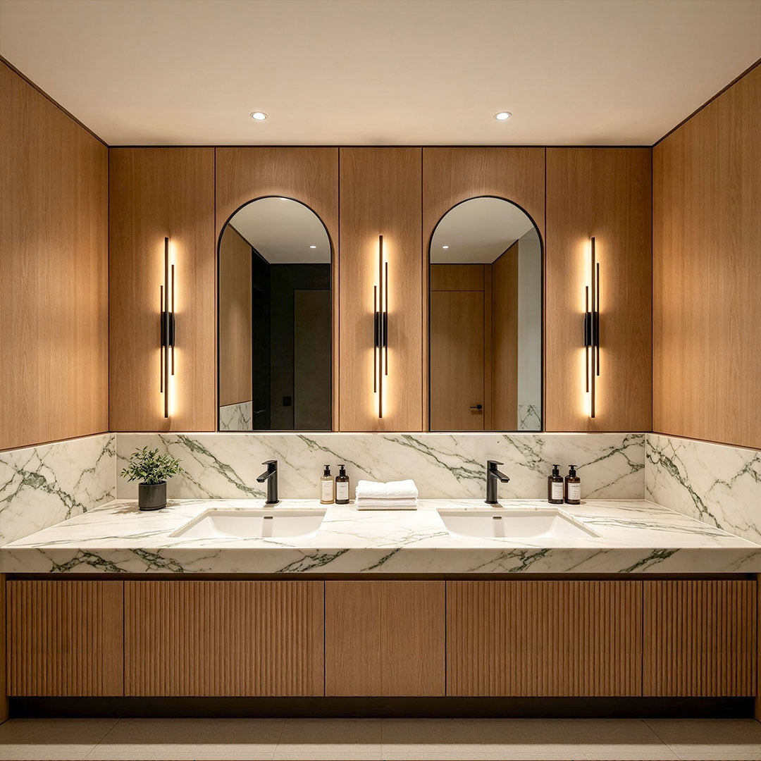 Contemporary Linear Wall Sconce Minimalist Solid