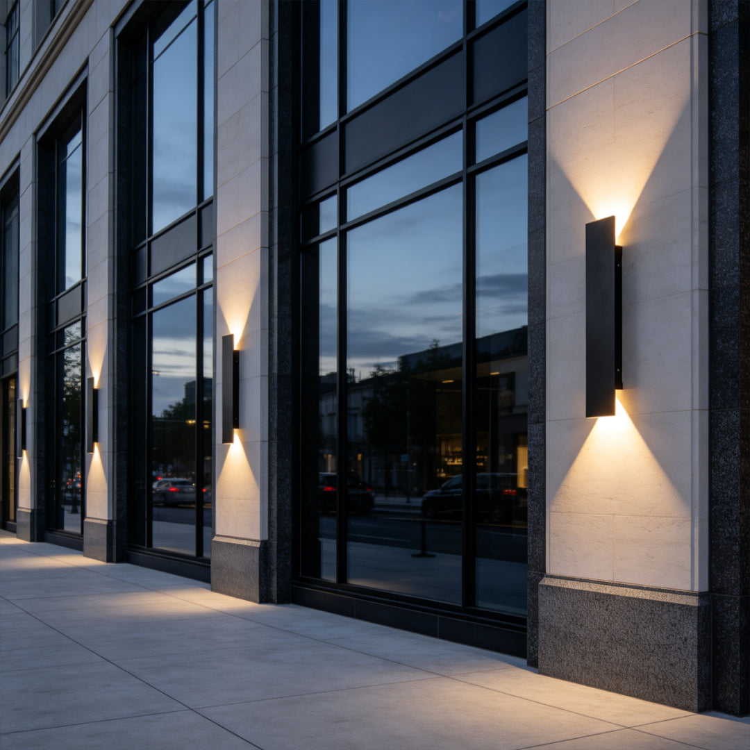 Black up and down Wall Lights Modern Minimalist LED Light