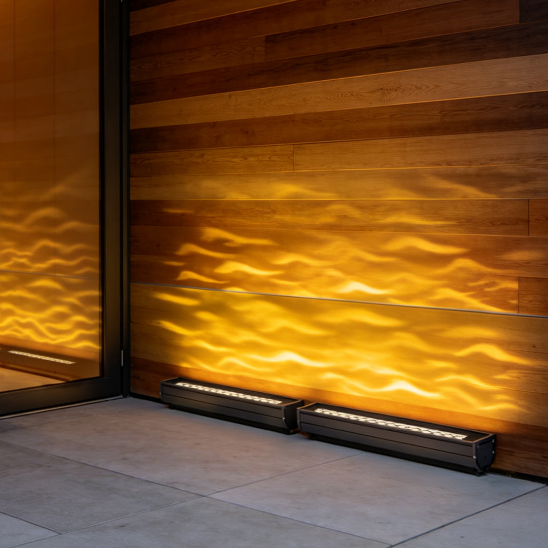 LED Flood Light Fixtures Linear Water Ripple Waterproof Light