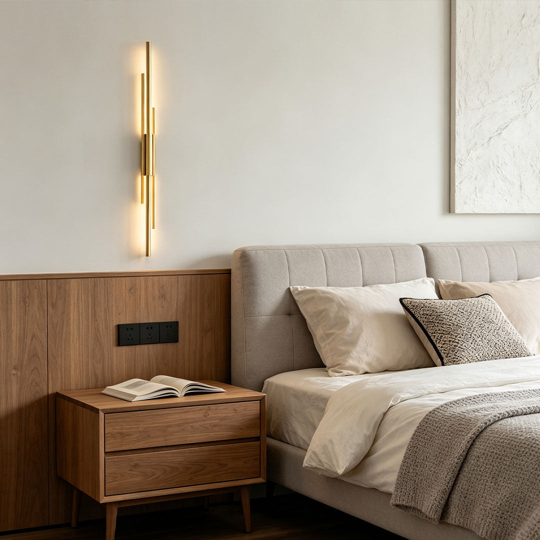Contemporary Linear Wall Sconce Minimalist Solid