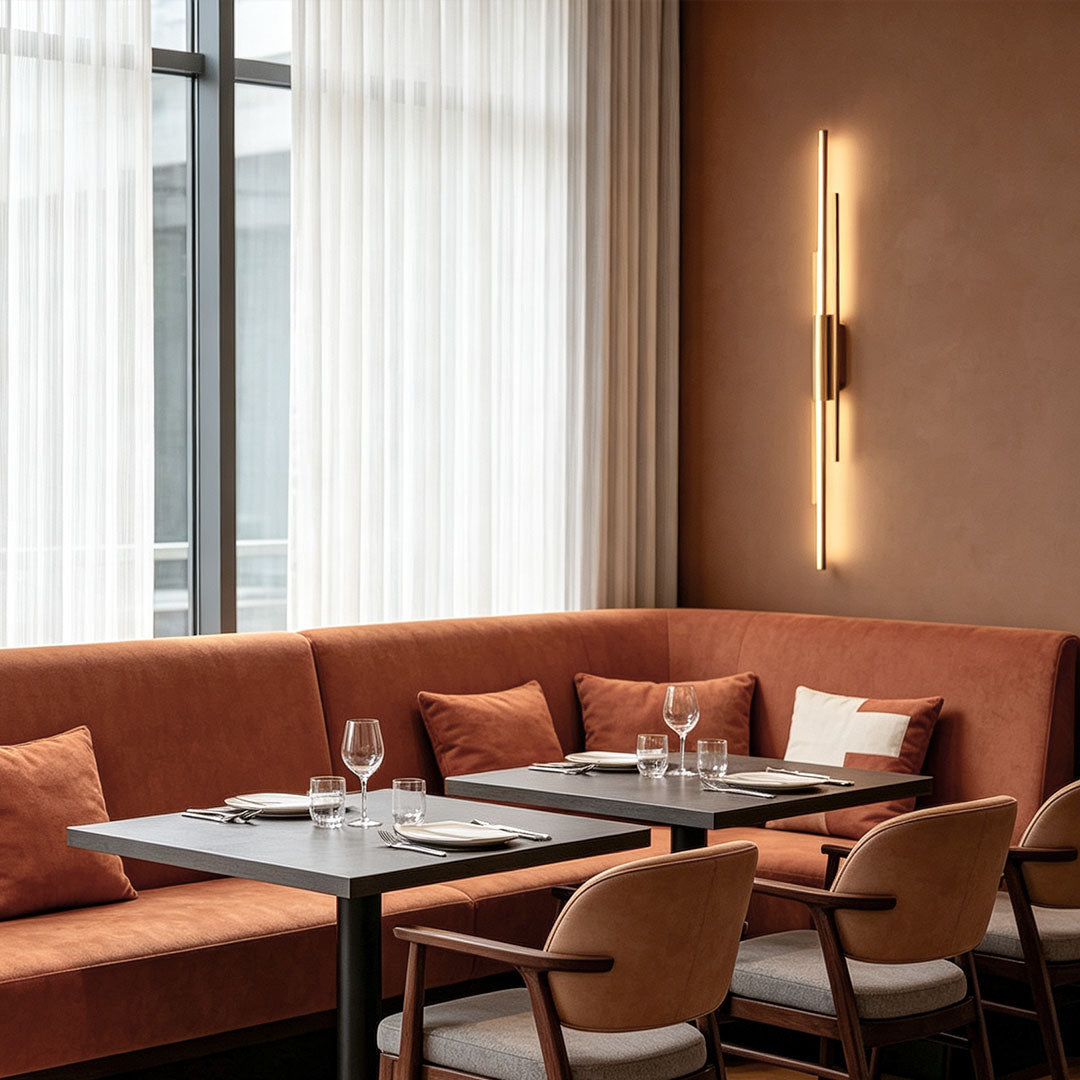 Contemporary Linear Wall Sconce Minimalist Solid