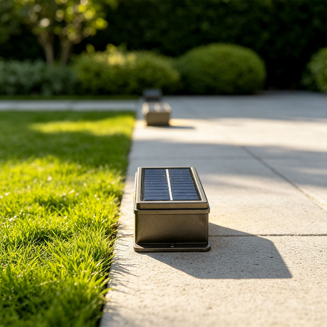 Outdoor Deck Solar Lights LED In-Ground Landscape