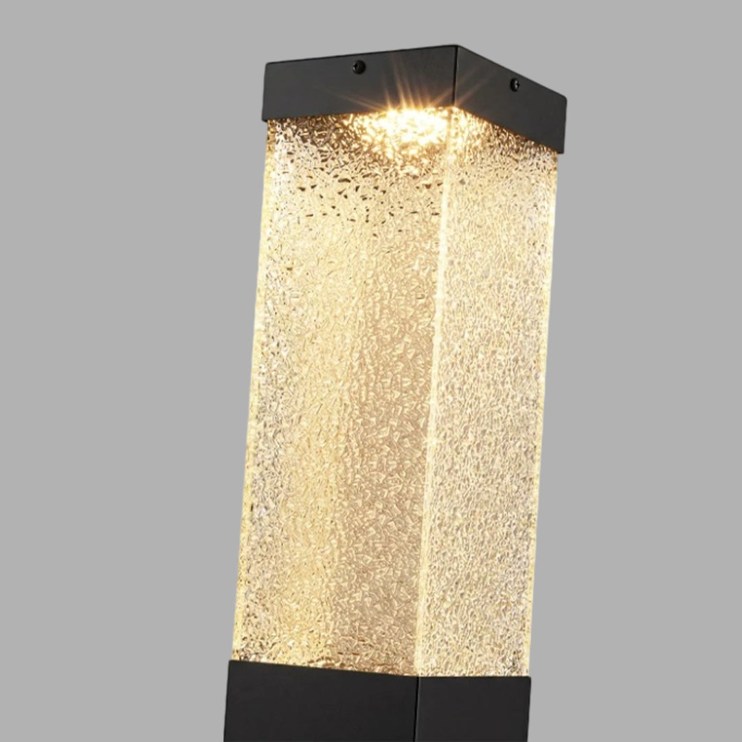 Outdoor Garden Bollard Lights Modern Metal Landscape