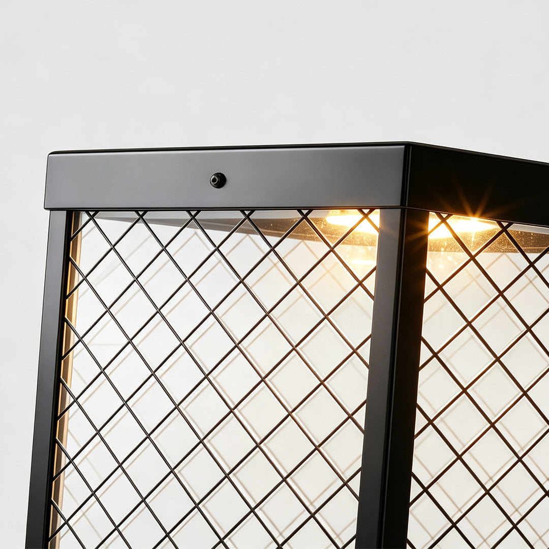 Modern Driveway Pillar Lights Outdoor Waterproof