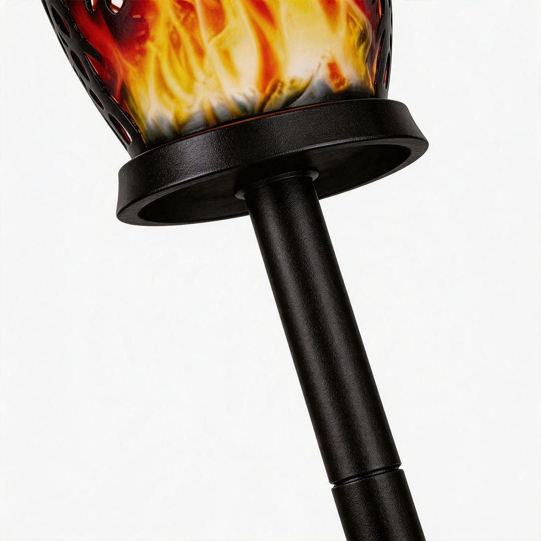 Hanging Landscape Lights Solar Flame Outdoor