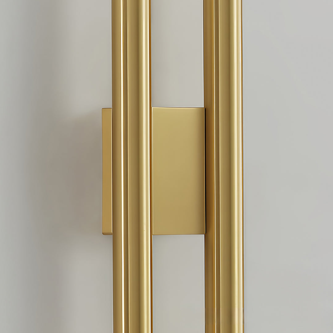 Modern Linear Wall Sconce Luxury H65 Solid Copper
