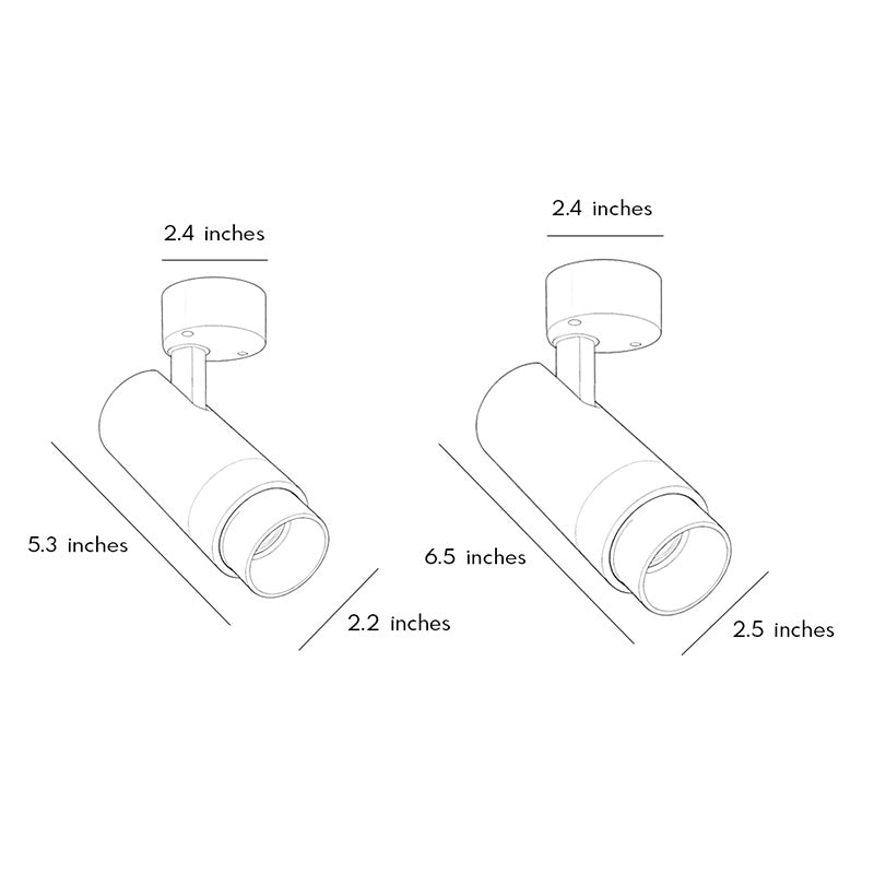 Adjustable LED Can Lights Surface-Mounted Light