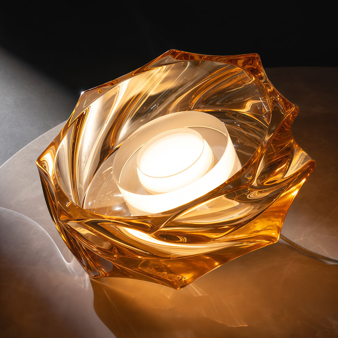 Amber Pendant Light Italian Luxury Atmosphere