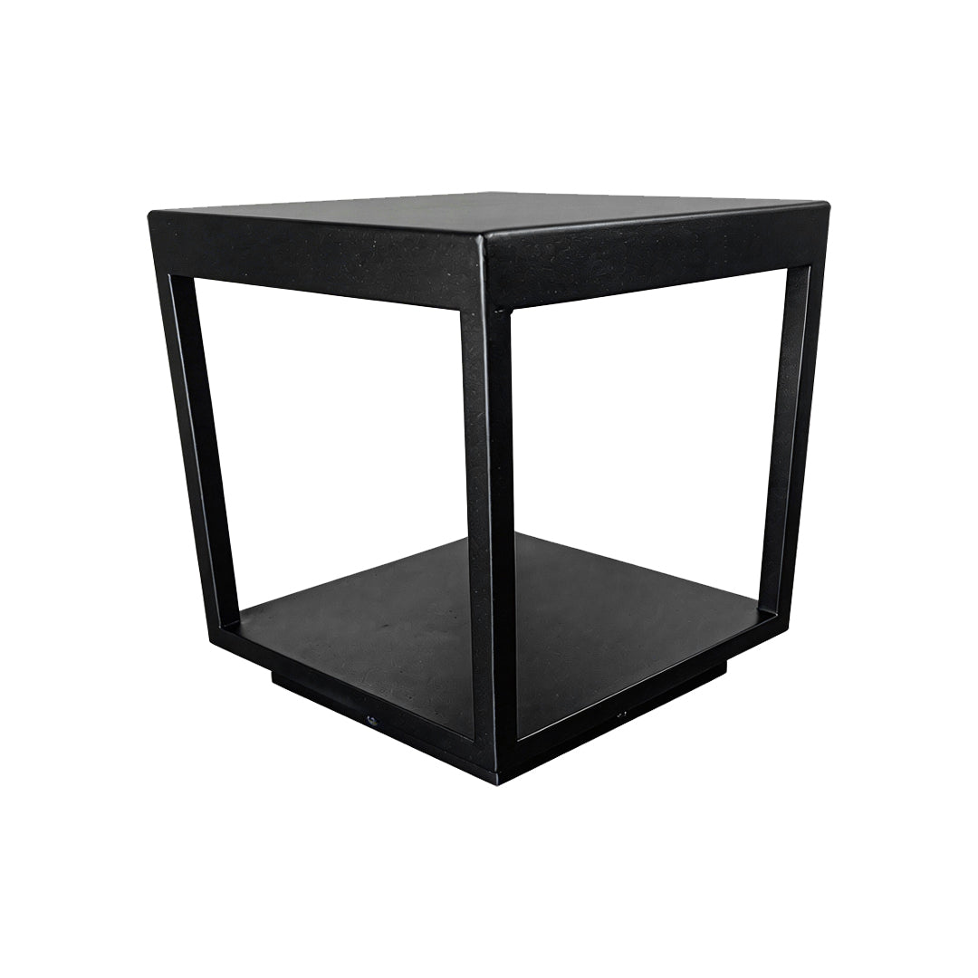 Concrete Pillar Lights Modern Open-Frame Square LED