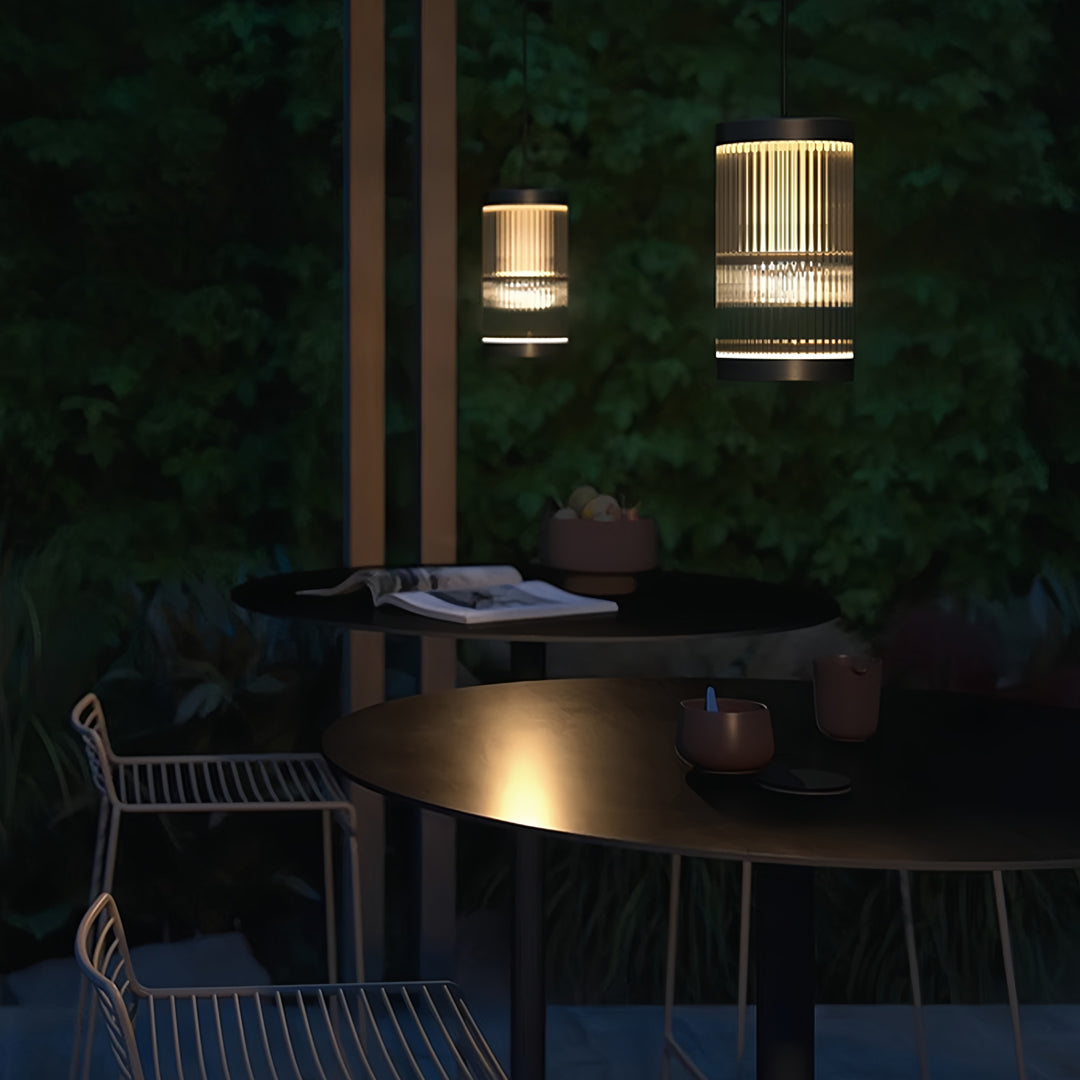 Open-Box Outdoor Pendant Light Fixture Waterproof Ceiling