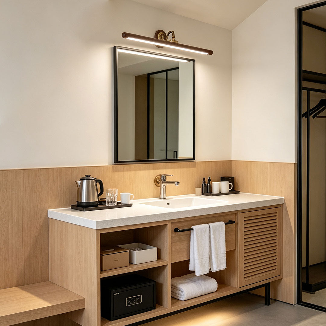 Bathroom Vanity Bar Light Fixtures Full Copper LED
