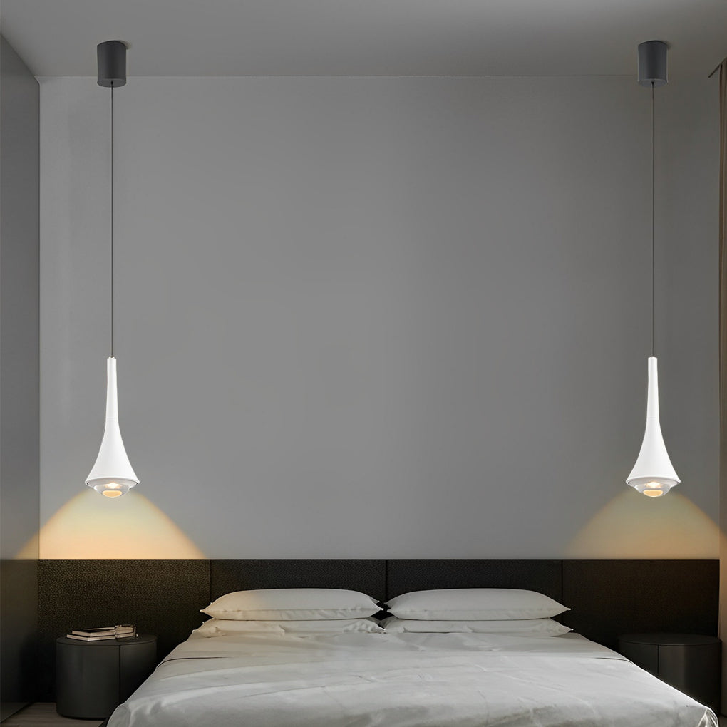 Open-Box Black Cone Pendant Lights Modern Creative LED