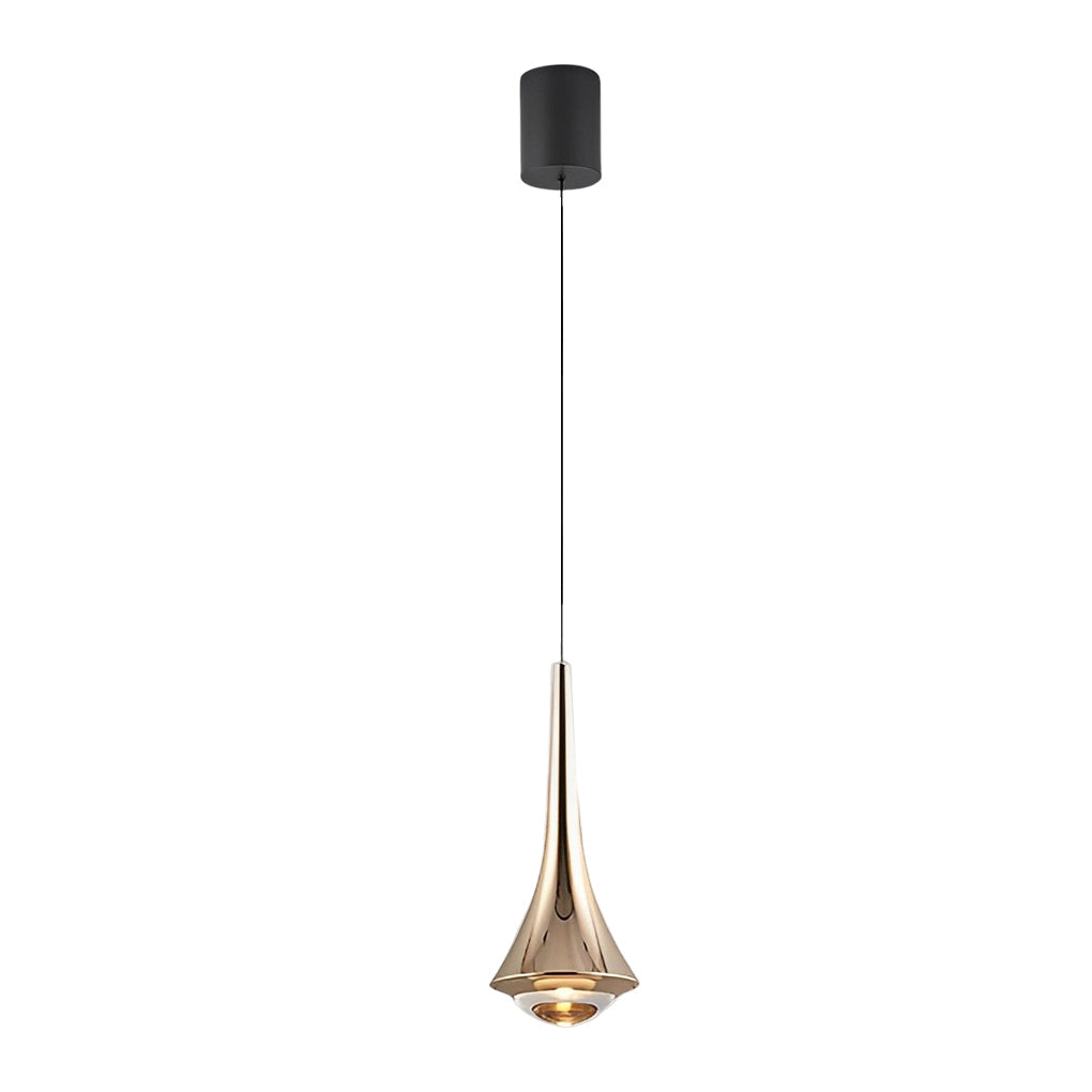 Open-Box Black Cone Pendant Lights Modern Creative LED