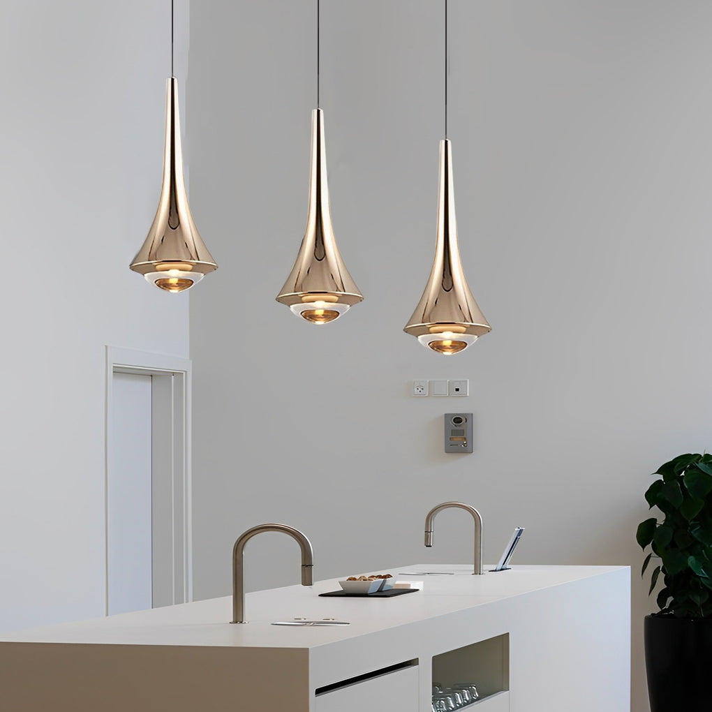Open-Box Black Cone Pendant Lights Modern Creative LED