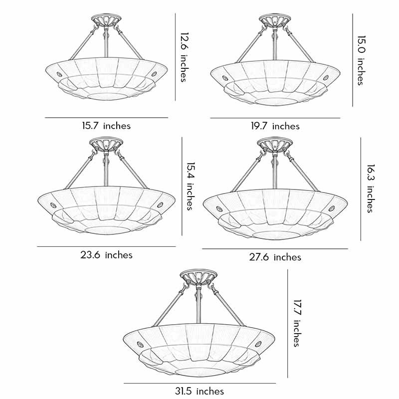 Brass Modern Chandelier European Style Marble Ceiling Light