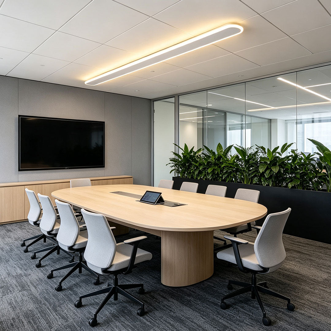 Ceiling Linear Lights Modern Minimalist Metal LED