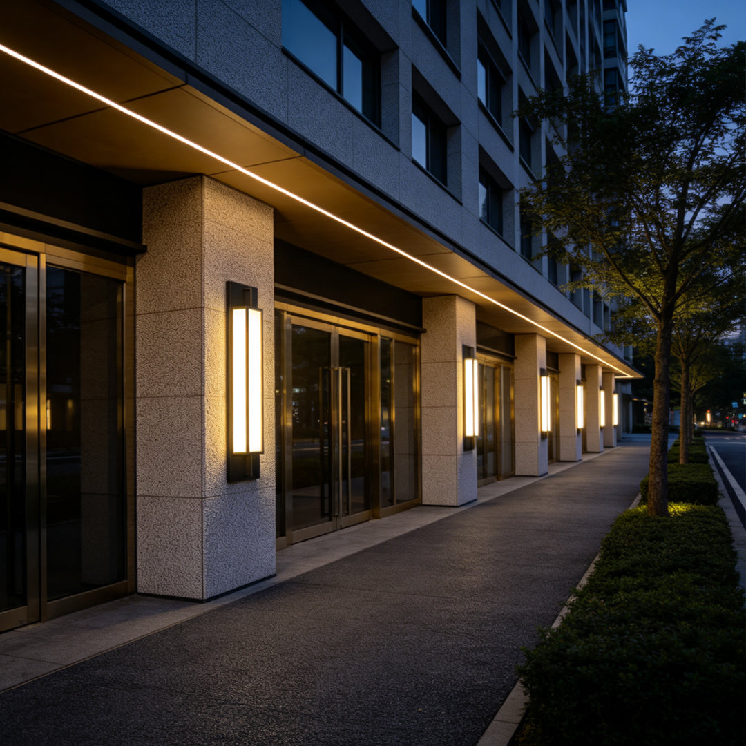 Large Outdoor Wall Light Modern Waterproof Linear light