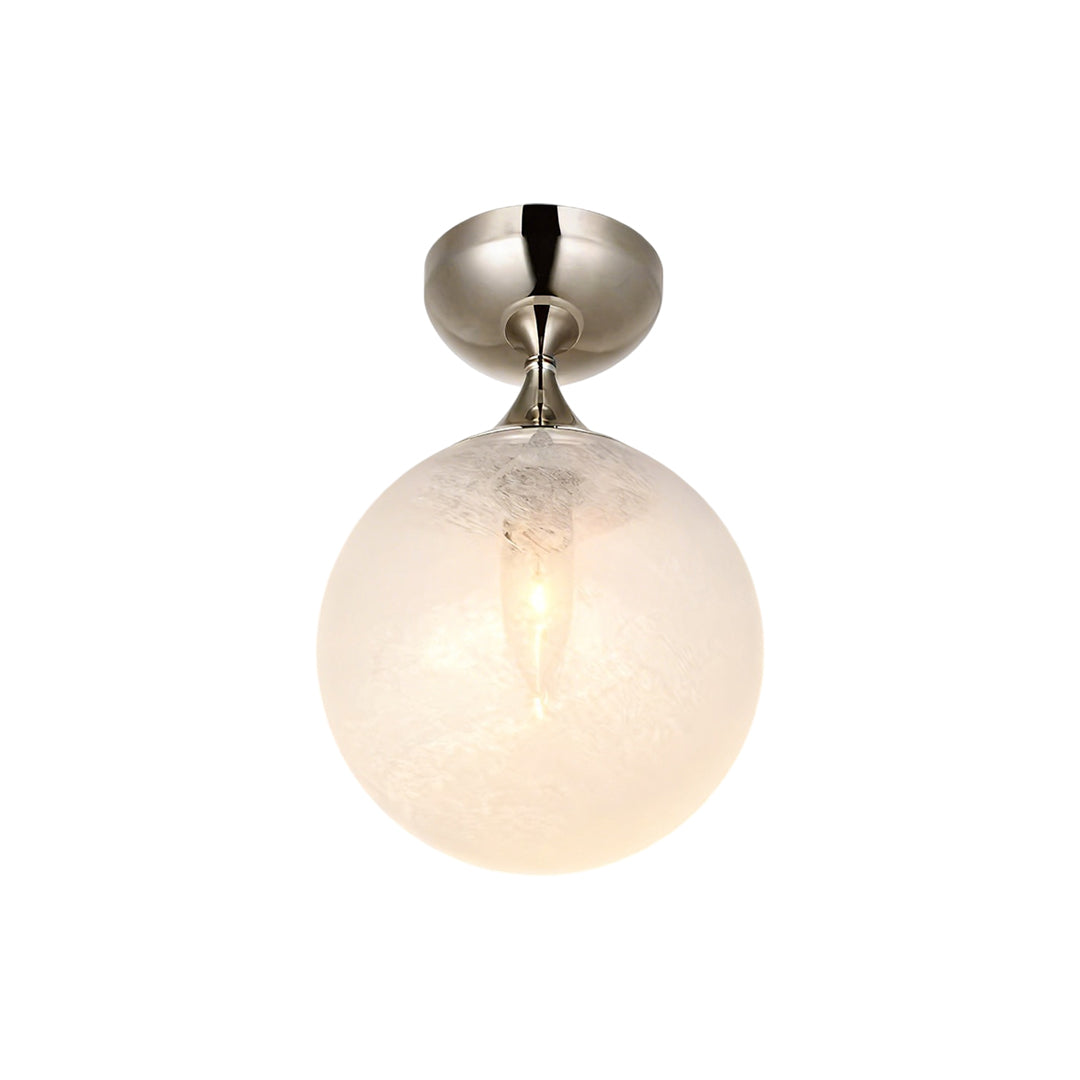 Contemporary Flush Mount Light Fixtures Classic Cloud Glass Light