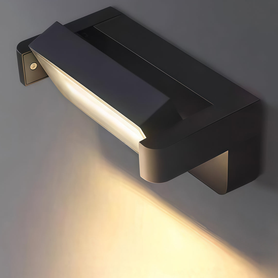 Contemporary Outdoor Wall Light 360° Adjustable LED Washer Light