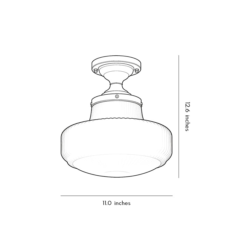 Glass Ceiling Light Fixtures French Vintage Metal Flush Mount Lights
