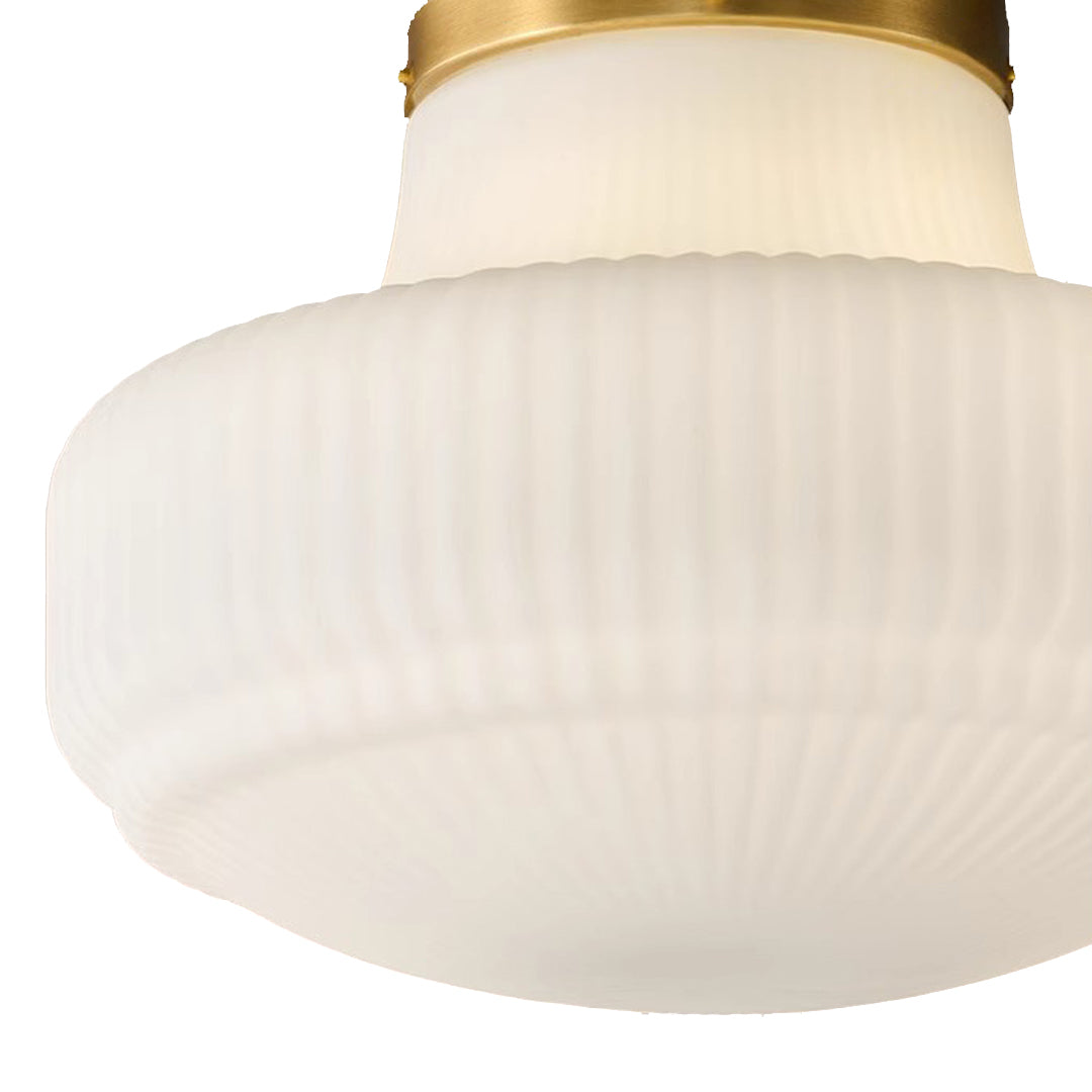 Glass Ceiling Light Fixtures French Vintage Metal Flush Mount Lights