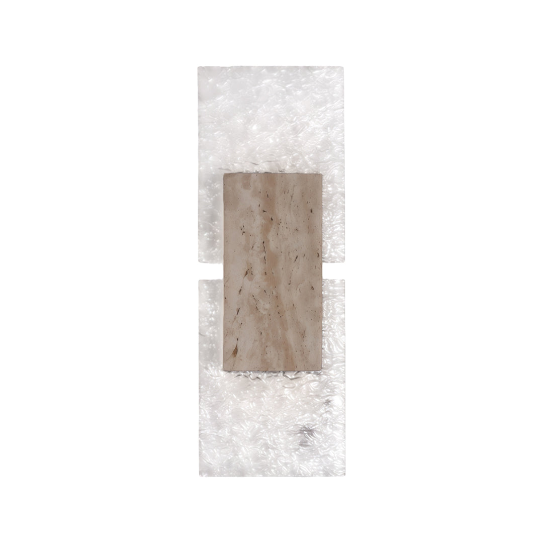 Indoor Wall Sconce up and down Light Vintage Stone