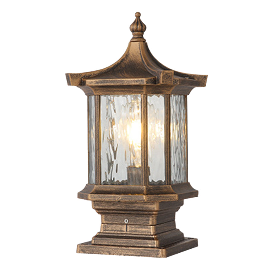 Lantern Pillar Lights European-Style Vintage Outdoor