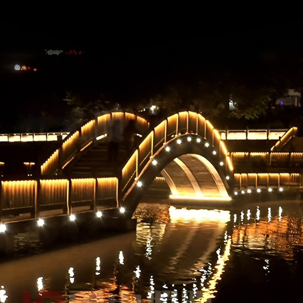 Open-Box LED Building Facade Lighting Outdoor Linear Wall