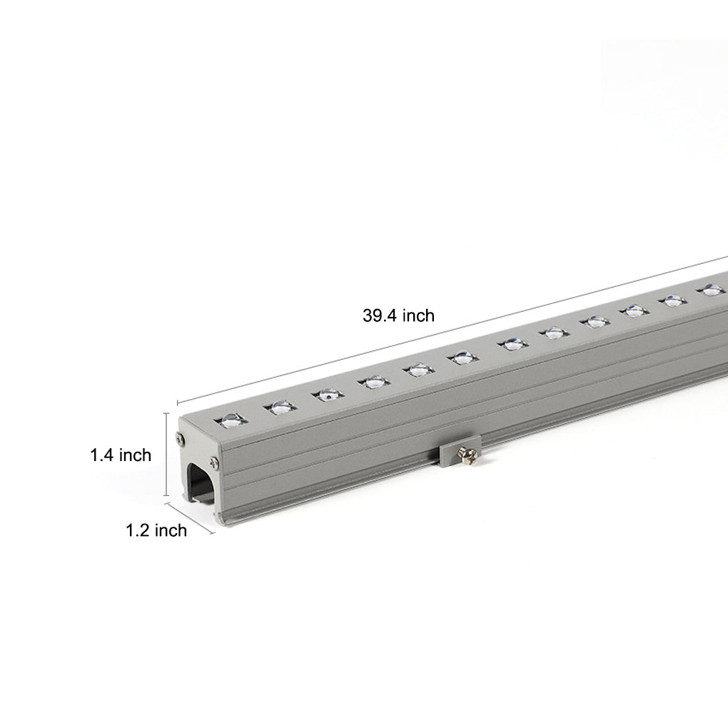 Open-Box LED Building Facade Lighting Outdoor Linear Wall