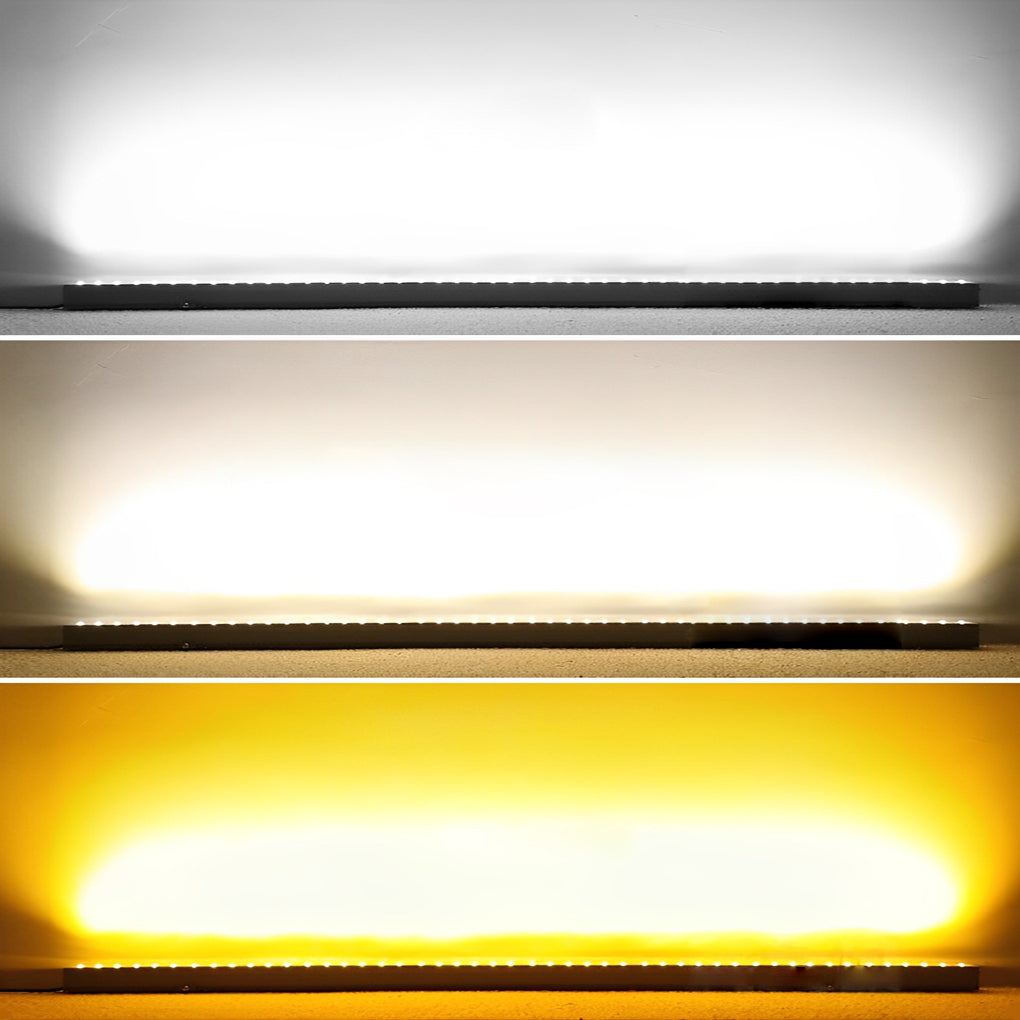 Open-Box LED Building Facade Lighting Outdoor Linear Wall