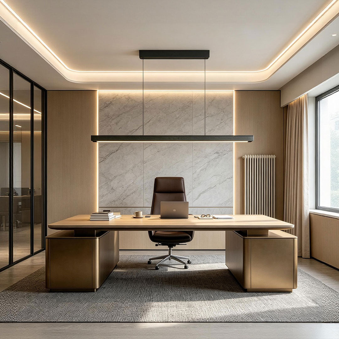 LED Linear Suspension Light Modern Minimalist