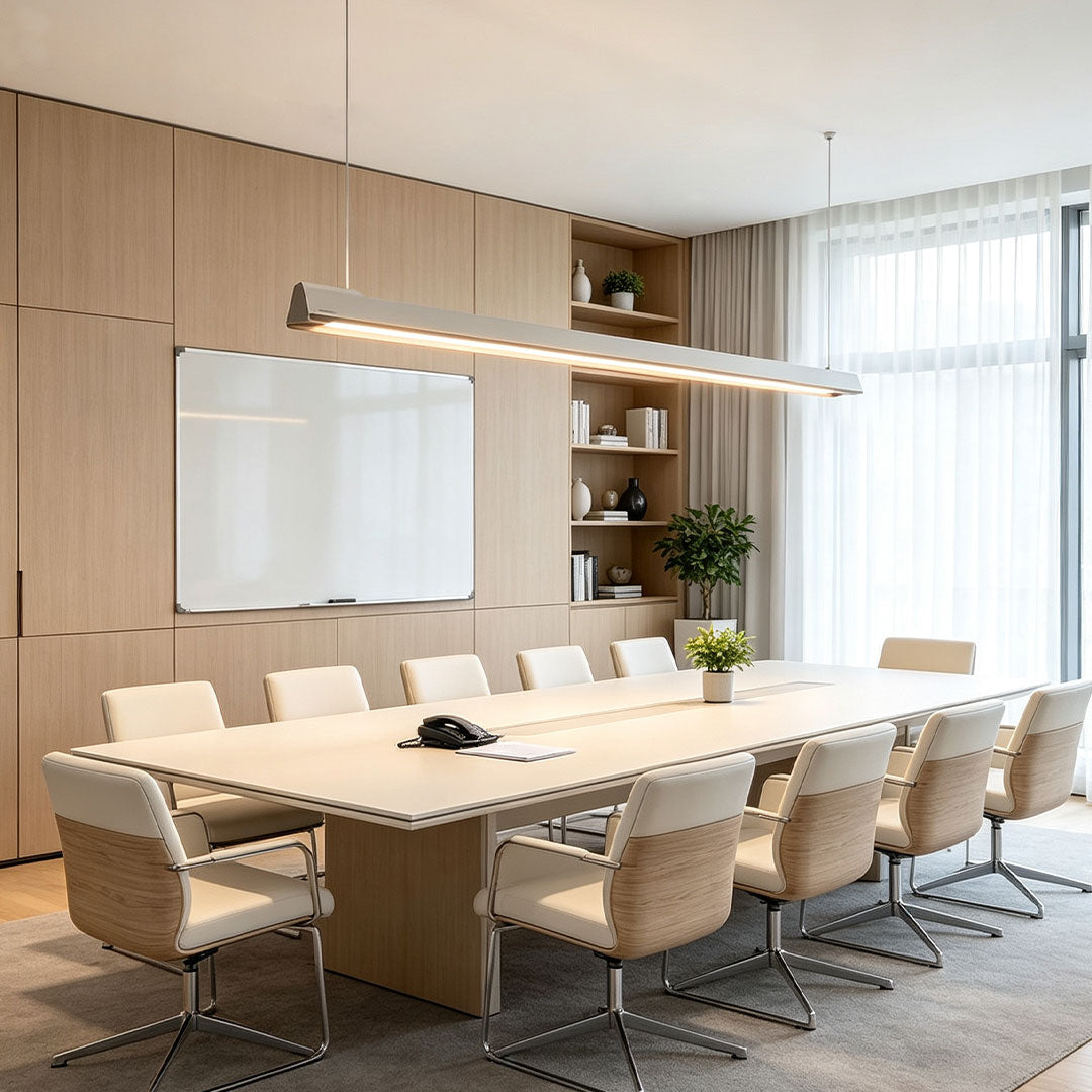 LED Linear Suspension Lighting Modern Minimalist