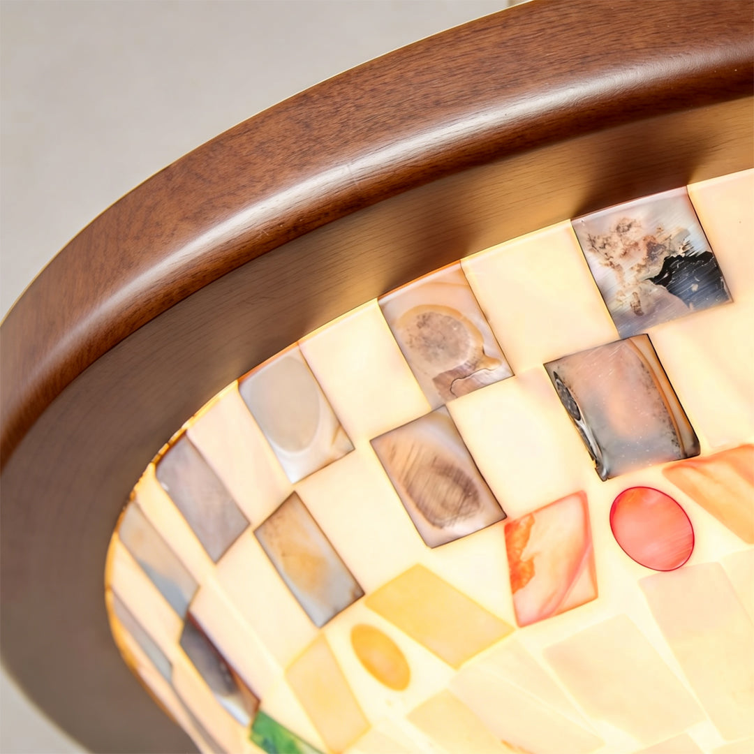 LED Semi Flush Mount Ceiling Lights French Vintage Light
