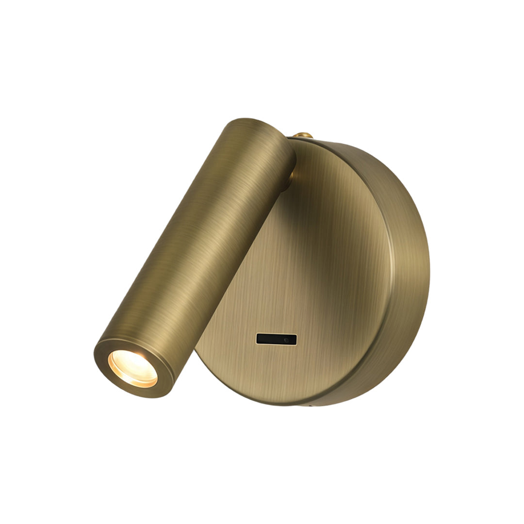 LED Wall Reading Light Minimalist Bedside Metal Lamp