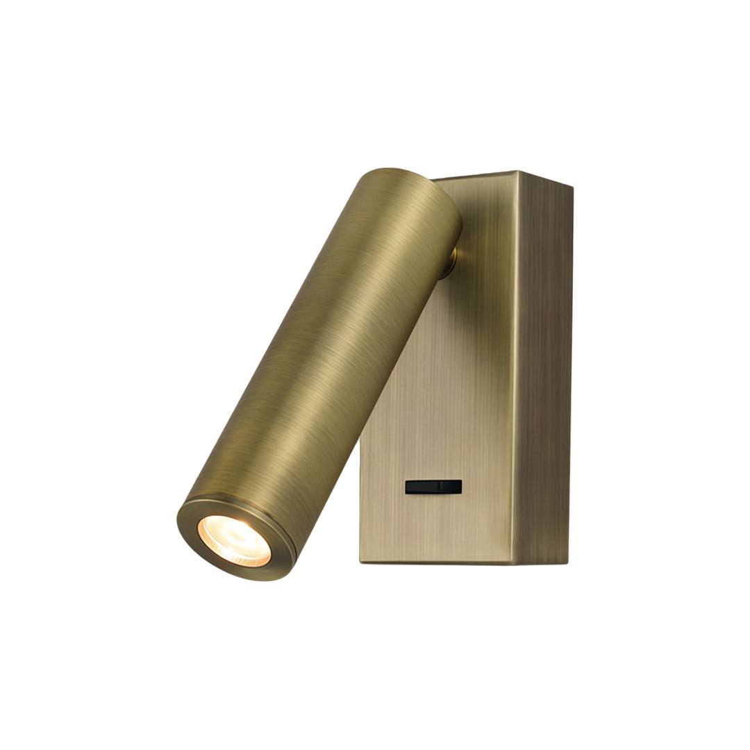 LED Wall Reading Light Minimalist Bedside Metal Lamp