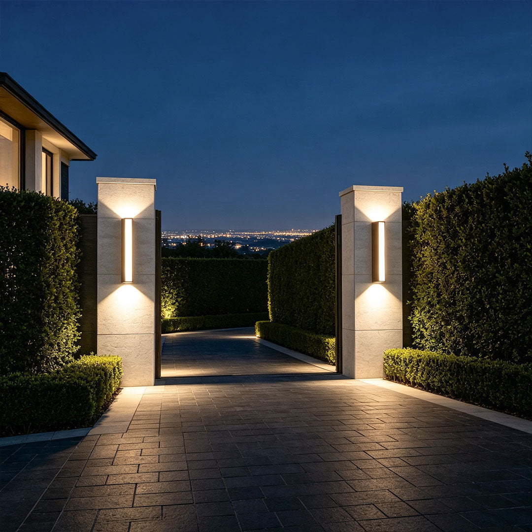 Linear up down Wall Light Modern Minimalist Outdoor Light