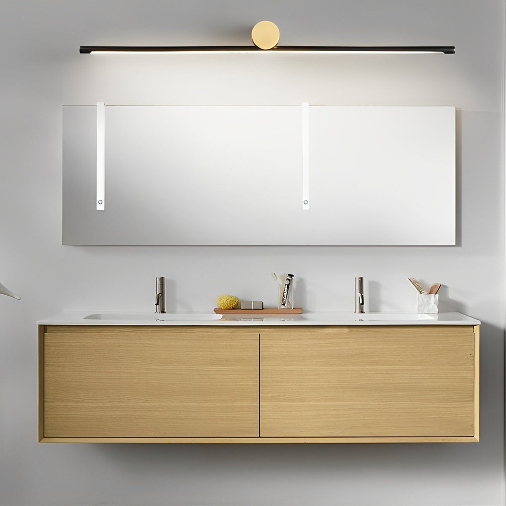 Open-Box Linear Vanity Light Bar Dual-Color Bathroom Metal