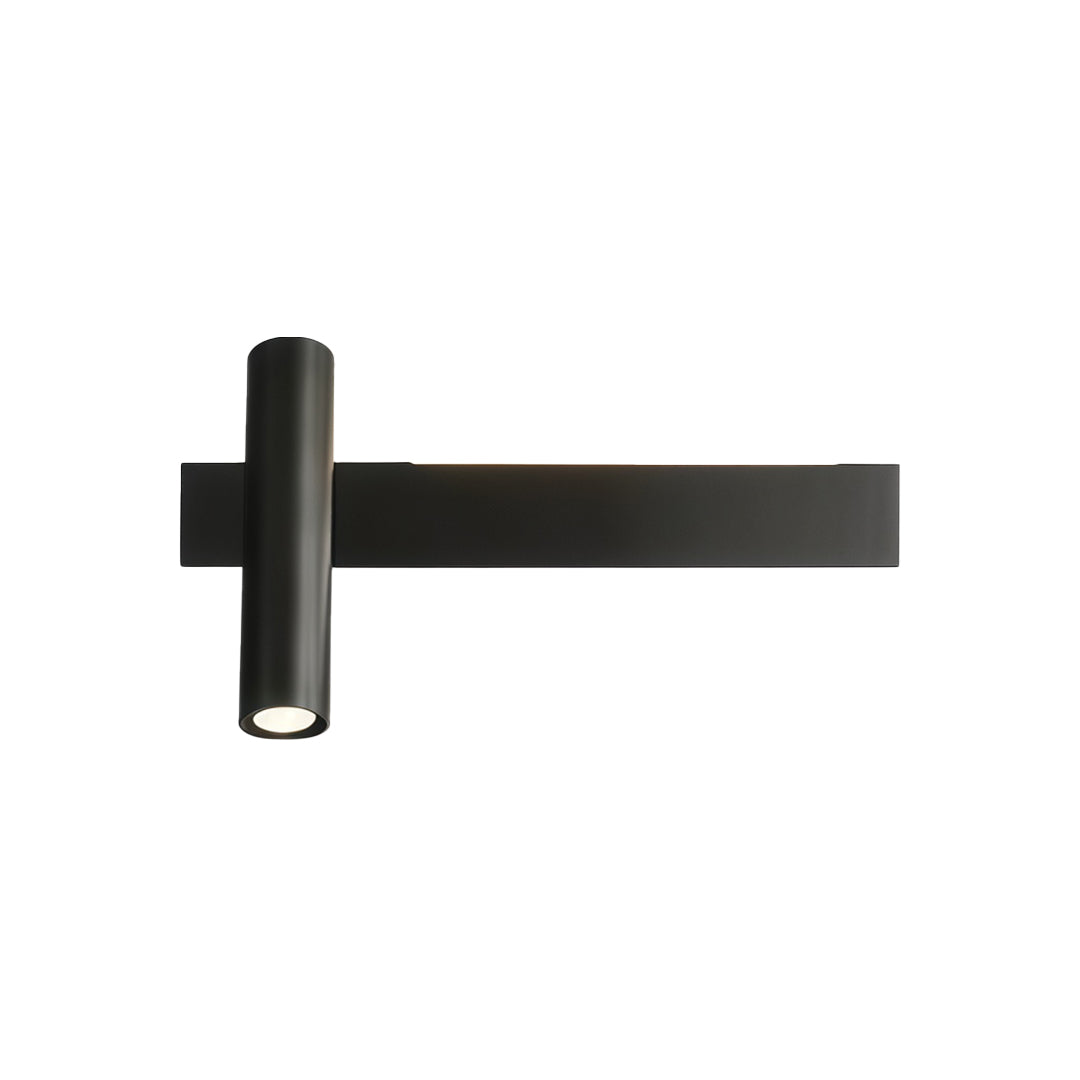 Linear Wall Sconces and Spotlight for TV Background