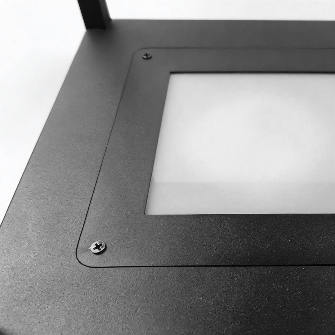 Concrete Pillar Lights Modern Open-Frame Square LED